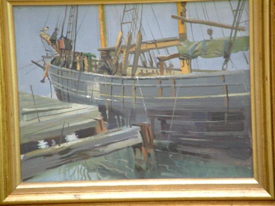 Arthur Bradbury (1892-1977), oil on board, Ryelands, 19 x 25cm, together with an oil still life by Marjorie Lance, 19 x 24cm